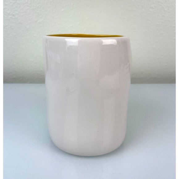 Rae Dunn Busy Bee Graphic Ceramic Coffee Mug, Yellow Center, Kitchen Dining Gift - Picture 6 of 9